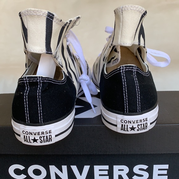 CONVERSE CTAS TWISTED UPPER HI EGRET/BLACK/BLACK M - Picture 10 of 13